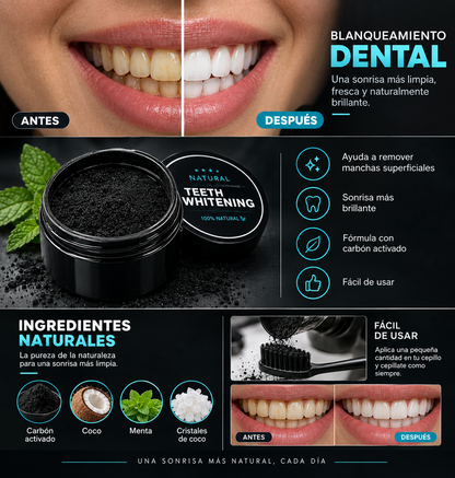 Blanqueador De Dientes Carbon